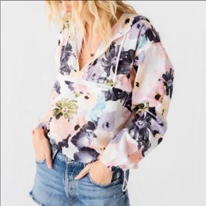 Thread + Supply Floral Windbreaker